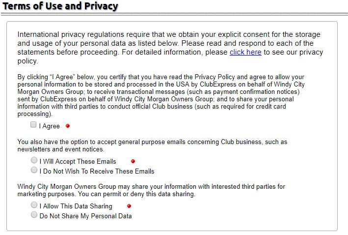 Member and Non-Member Privacy Screen